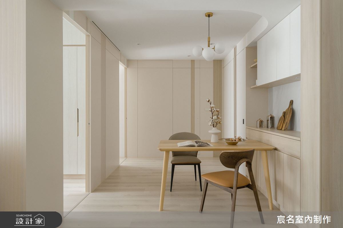35坪中古屋(5~15年)＿簡約風餐廳案例圖片＿宸名設計有限公司＿宸名_格扉之6