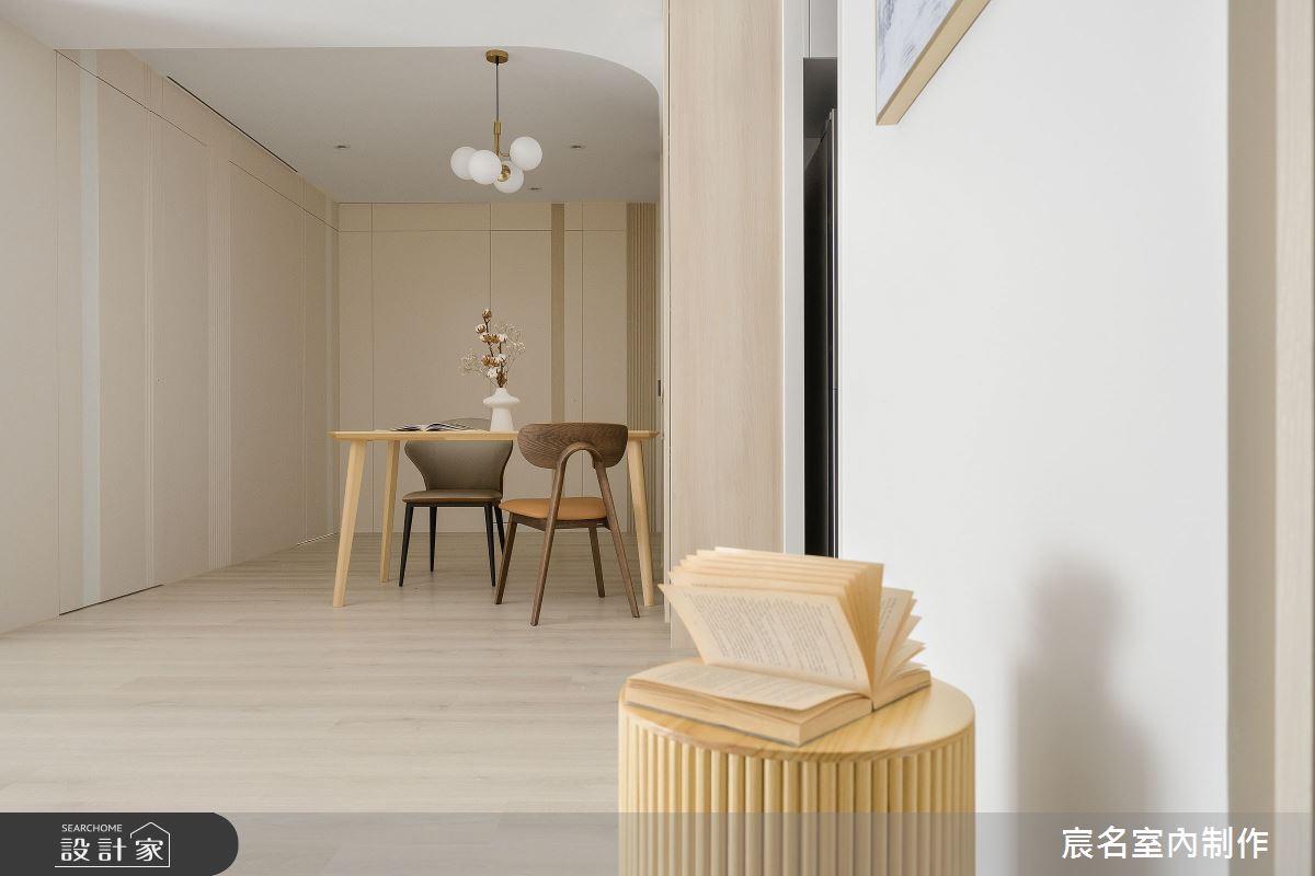 35坪中古屋(5~15年)＿簡約風餐廳案例圖片＿宸名設計有限公司＿宸名_格扉之5