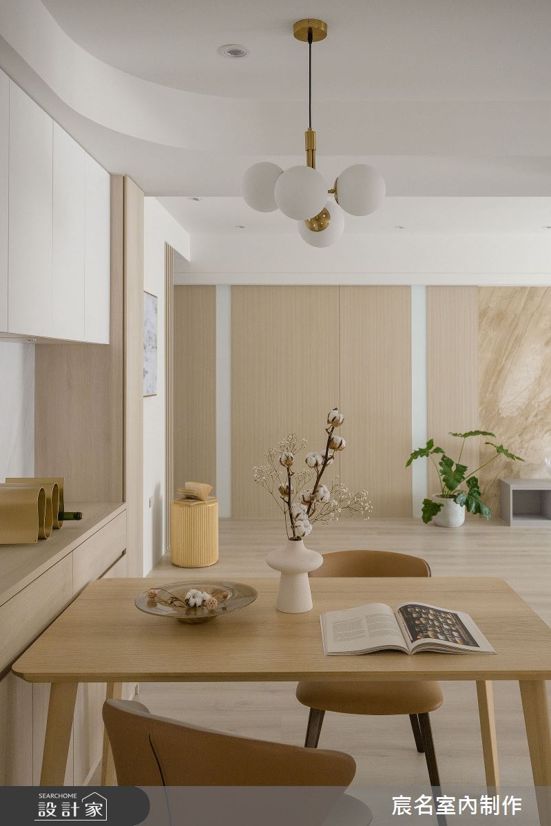 35坪中古屋(5~15年)＿簡約風餐廳案例圖片＿宸名設計有限公司＿宸名_格扉之8