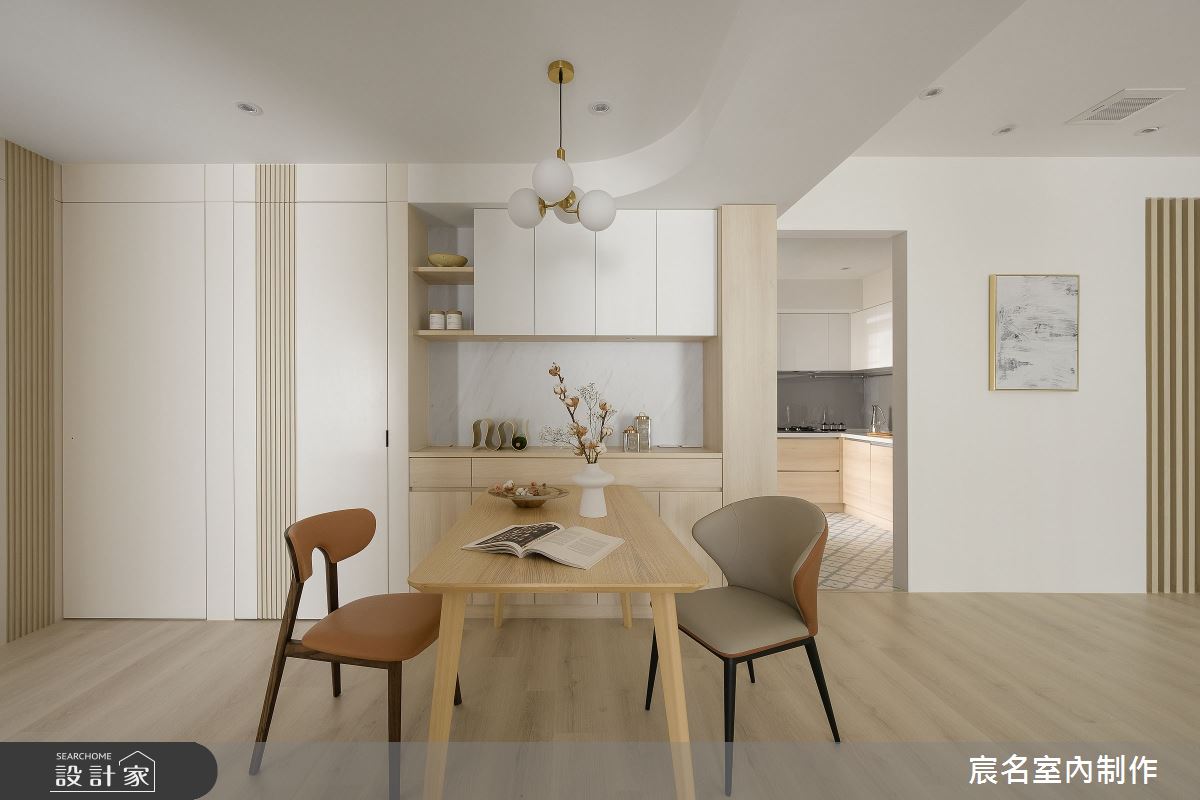 35坪中古屋(5~15年)＿簡約風餐廳案例圖片＿宸名設計有限公司＿宸名_格扉之10