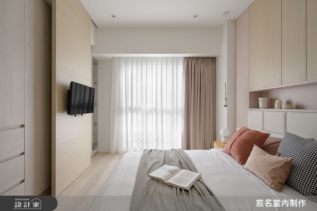 35坪中古屋(5~15年)＿簡約風臥室案例圖片＿宸名設計有限公司＿宸名_格扉之15