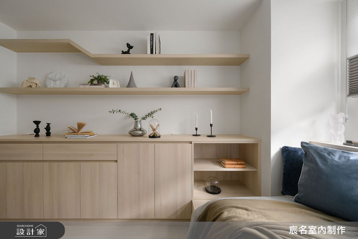 35坪中古屋(5~15年)＿簡約風臥室案例圖片＿宸名設計有限公司＿宸名_格扉之19