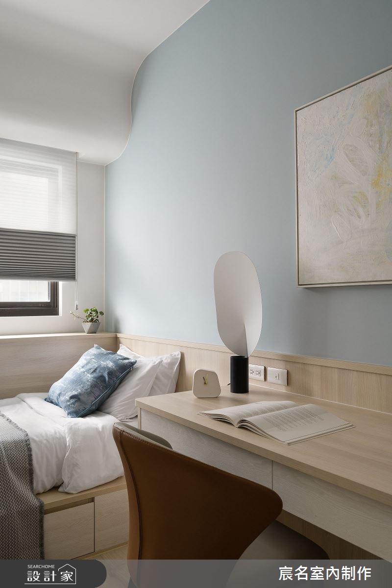 35坪中古屋(5~15年)＿簡約風臥室案例圖片＿宸名設計有限公司＿宸名_格扉之21