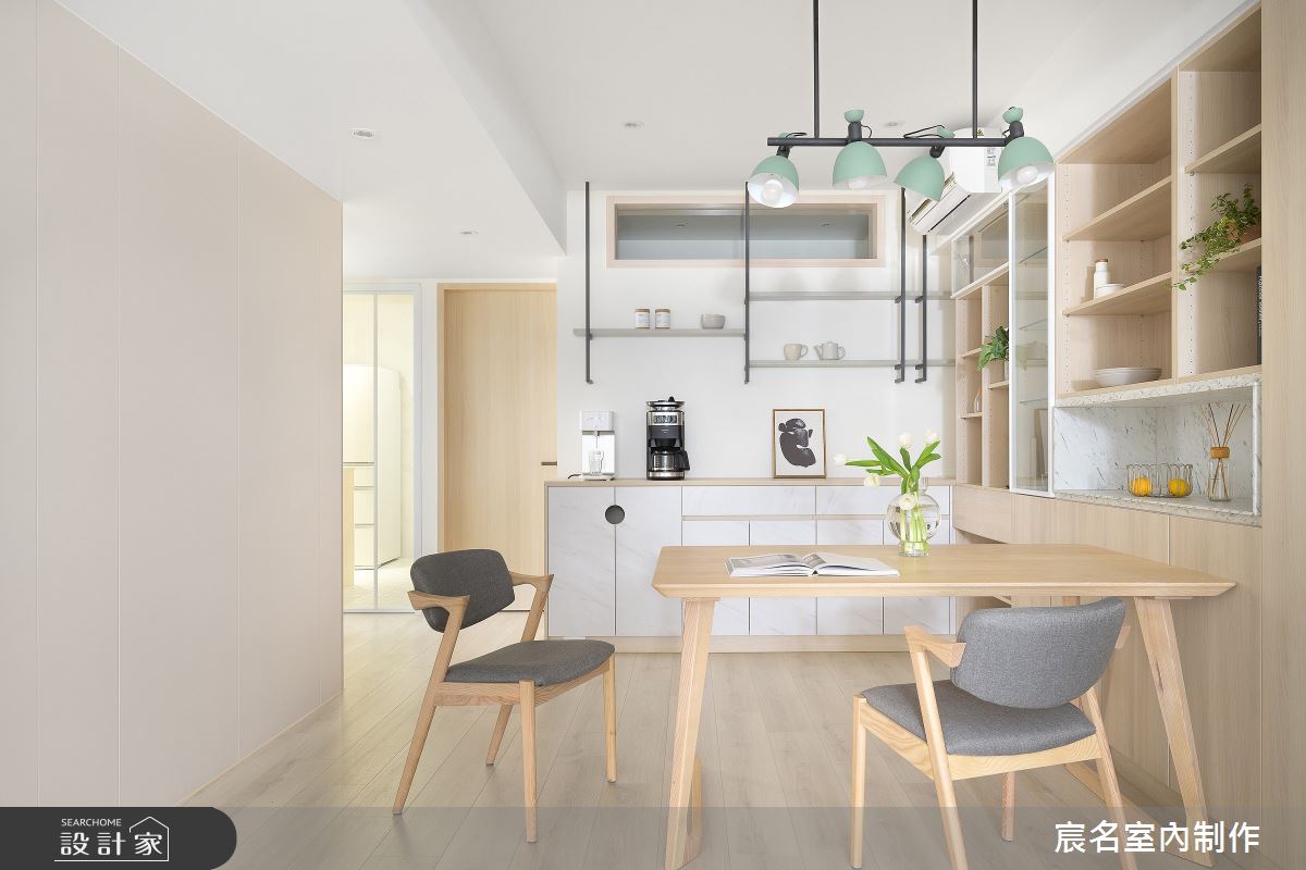 25坪老屋(31~40年)＿簡約風餐廳案例圖片＿宸名設計有限公司＿宸名_沐日之11