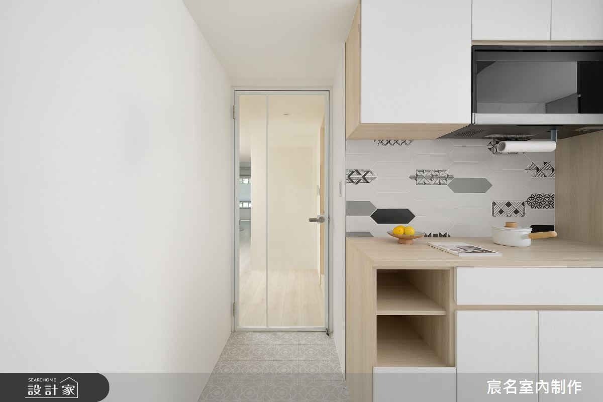 25坪老屋(31~40年)＿簡約風廚房案例圖片＿宸名設計有限公司＿宸名_沐日之14