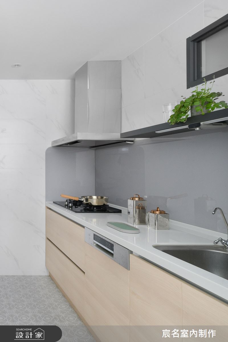 25坪老屋(31~40年)＿簡約風廚房案例圖片＿宸名設計有限公司＿宸名_沐日之12