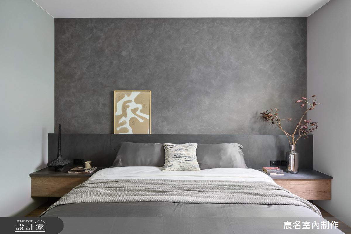 25坪老屋(41~50年)＿簡約風臥室案例圖片＿宸名設計有限公司＿宸名_曜岩之18