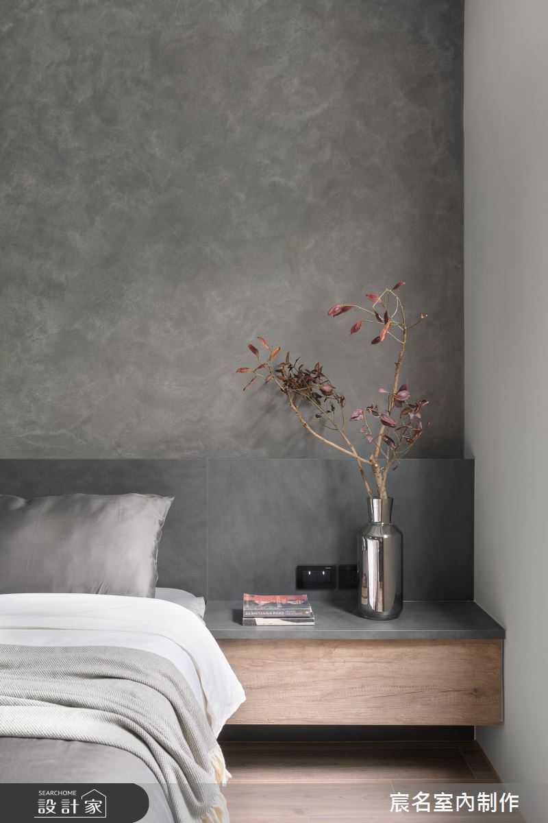 25坪老屋(41~50年)＿簡約風臥室案例圖片＿宸名設計有限公司＿宸名_曜岩之20