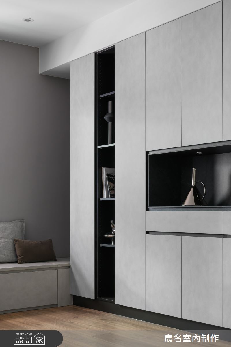 25坪老屋(41~50年)＿簡約風書房工作區案例圖片＿宸名設計有限公司＿宸名_曜岩之6