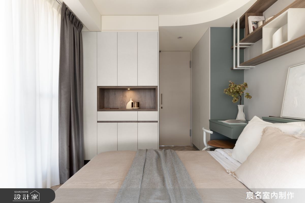 15坪毛胚屋＿現代風臥室案例圖片＿宸名設計有限公司＿宸名_赫本之20
