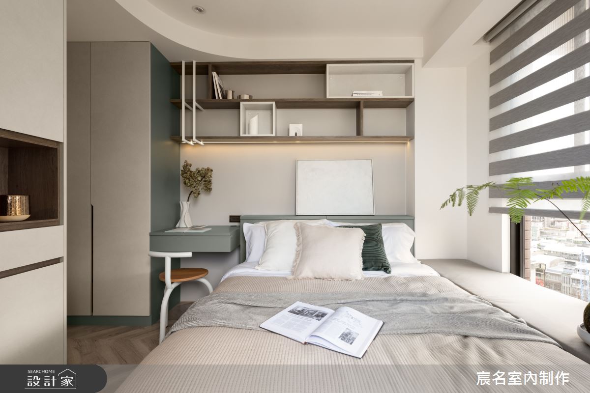 15坪毛胚屋＿現代風臥室案例圖片＿宸名設計有限公司＿宸名_赫本之16