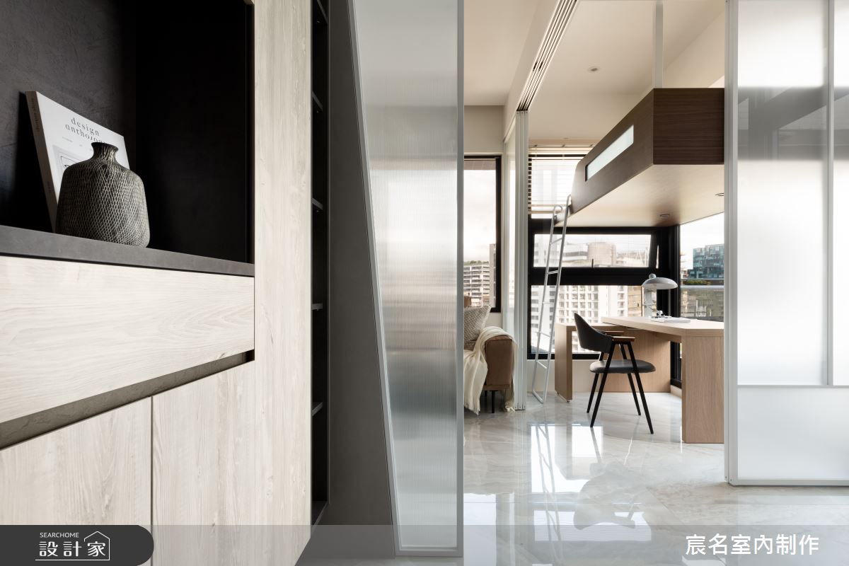 15坪毛胚屋＿現代風玄關工作區案例圖片＿宸名設計有限公司＿宸名_赫本之1