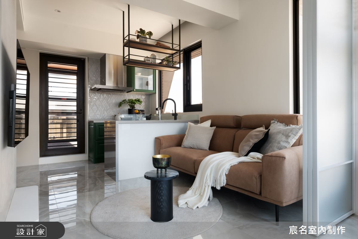 15坪毛胚屋＿現代風客廳廚房案例圖片＿宸名設計有限公司＿宸名_赫本之9