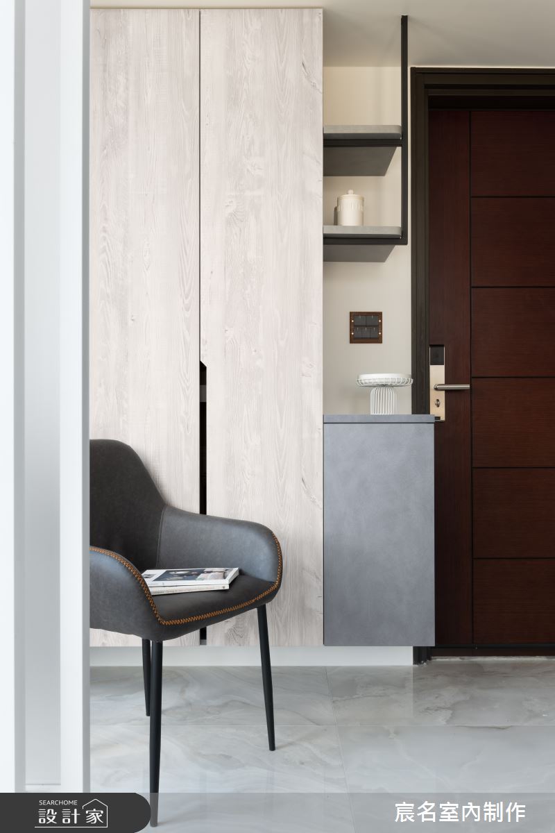 15坪毛胚屋＿現代風玄關案例圖片＿宸名設計有限公司＿宸名_赫本之6