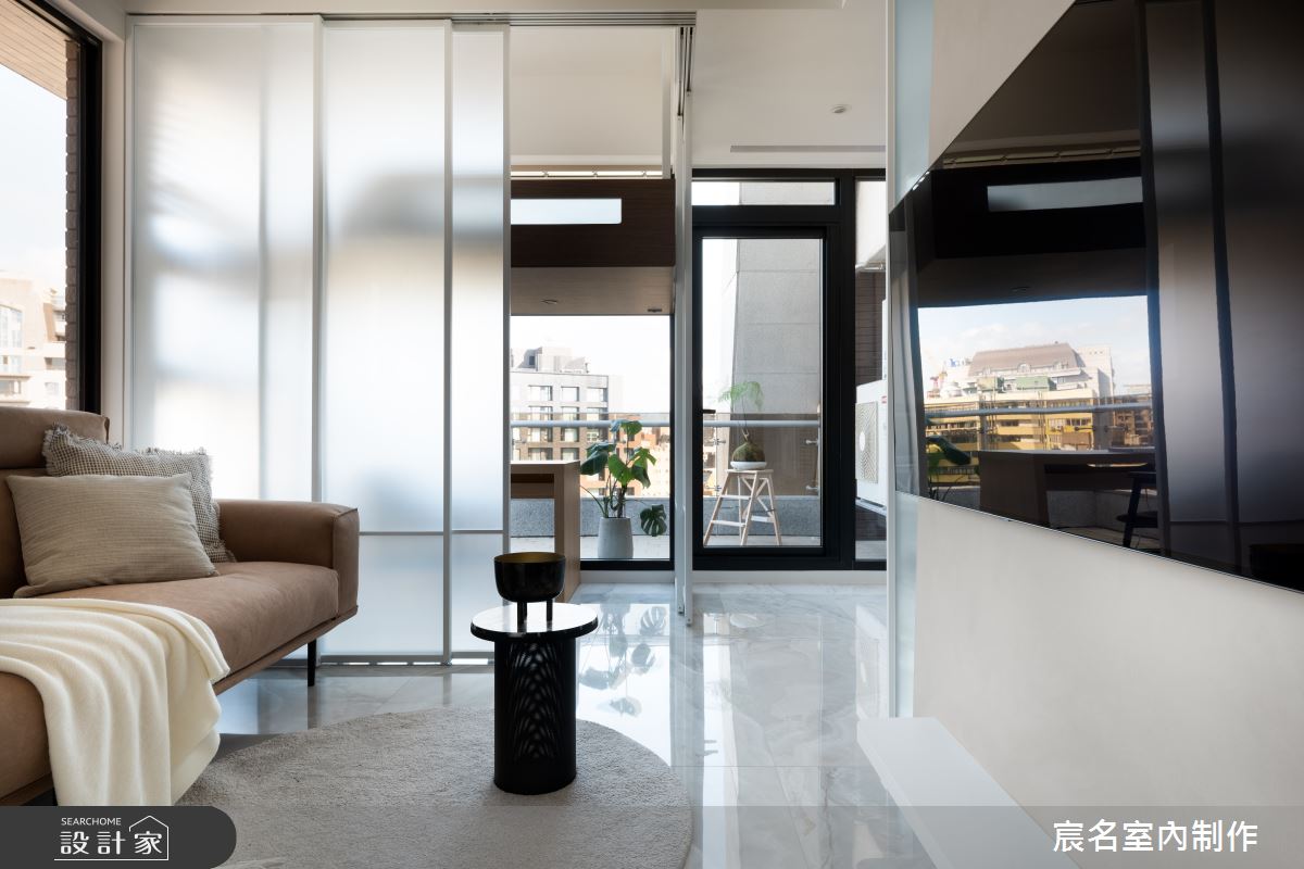 15坪毛胚屋＿現代風客廳工作區案例圖片＿宸名設計有限公司＿宸名_赫本之4