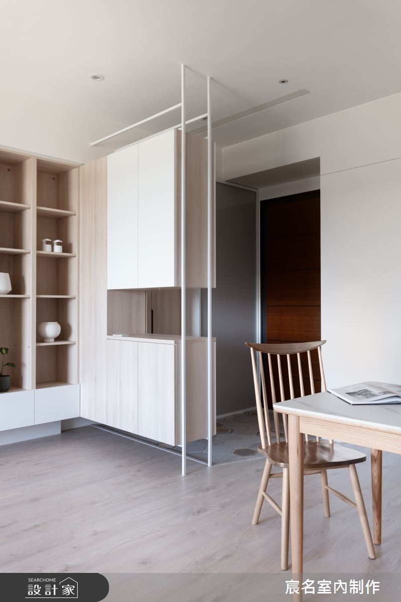 20坪新成屋(5年以下)＿北歐風玄關餐廳案例圖片＿宸名設計有限公司＿宸名_霺霞之10