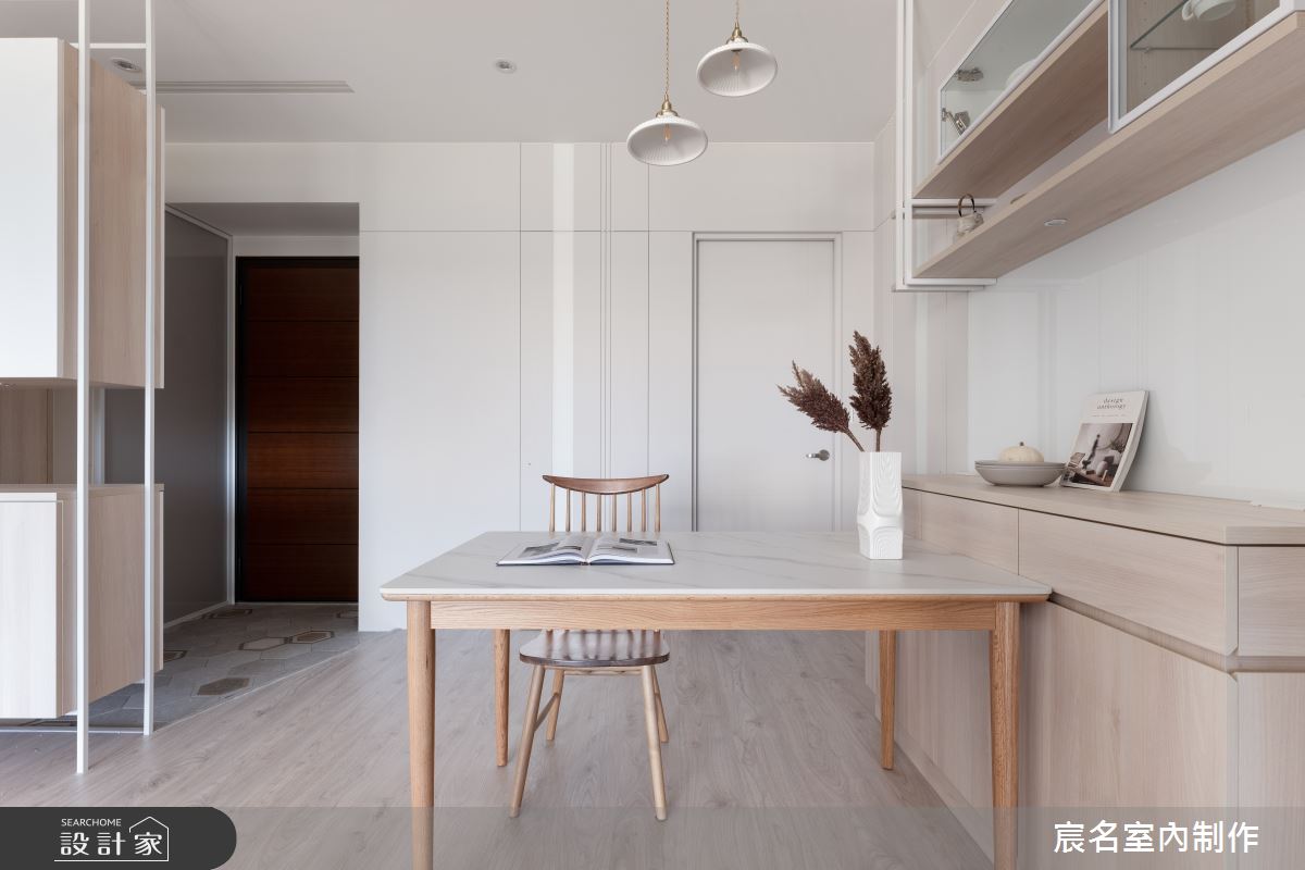 20坪新成屋(5年以下)＿北歐風玄關餐廳案例圖片＿宸名設計有限公司＿宸名_霺霞之11