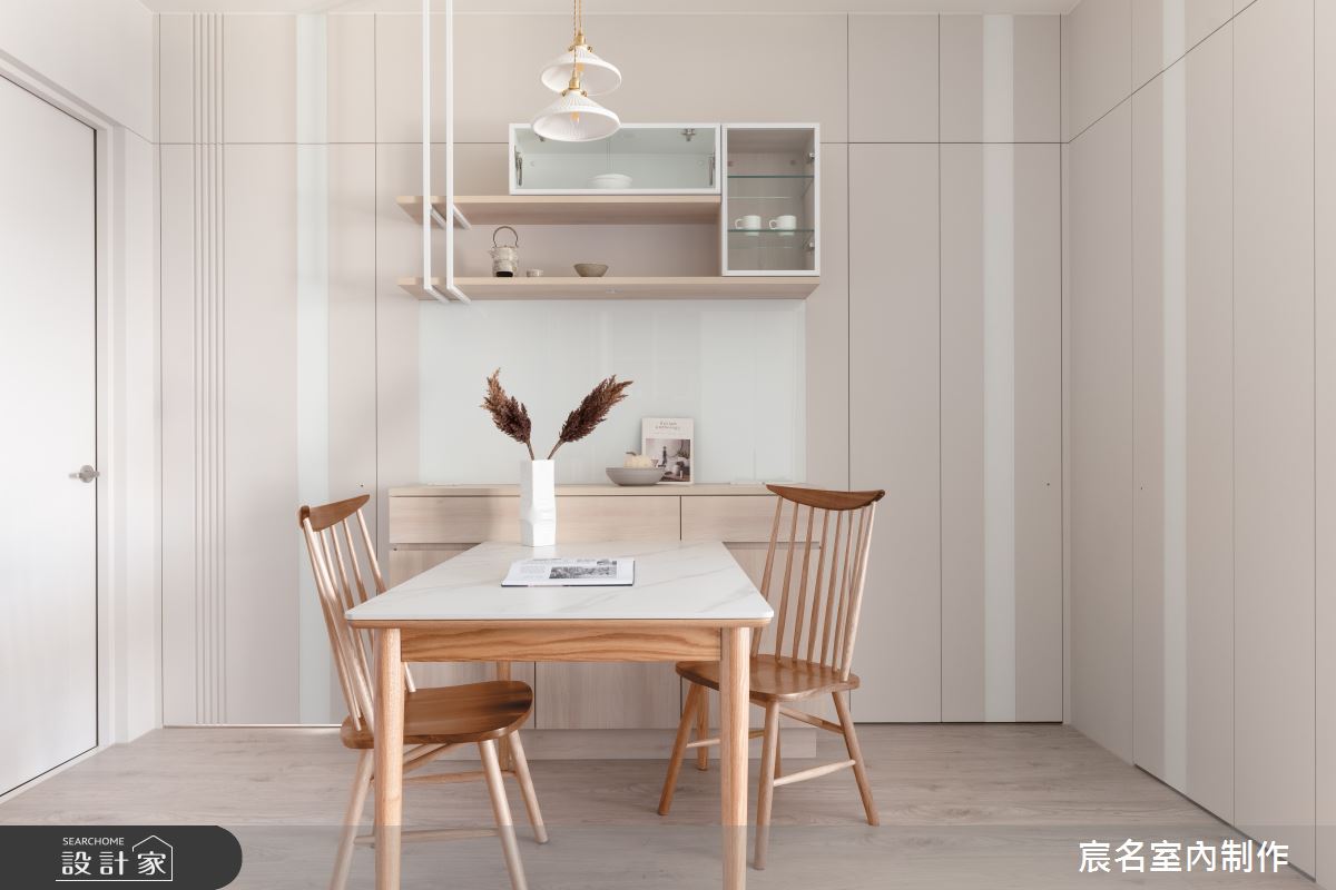 20坪新成屋(5年以下)＿北歐風餐廳案例圖片＿宸名設計有限公司＿宸名_霺霞之12