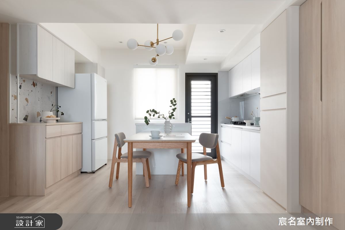 18坪老屋(16~30年)＿簡約風餐廳廚房案例圖片＿宸名設計有限公司＿宸名_穹蒼之12