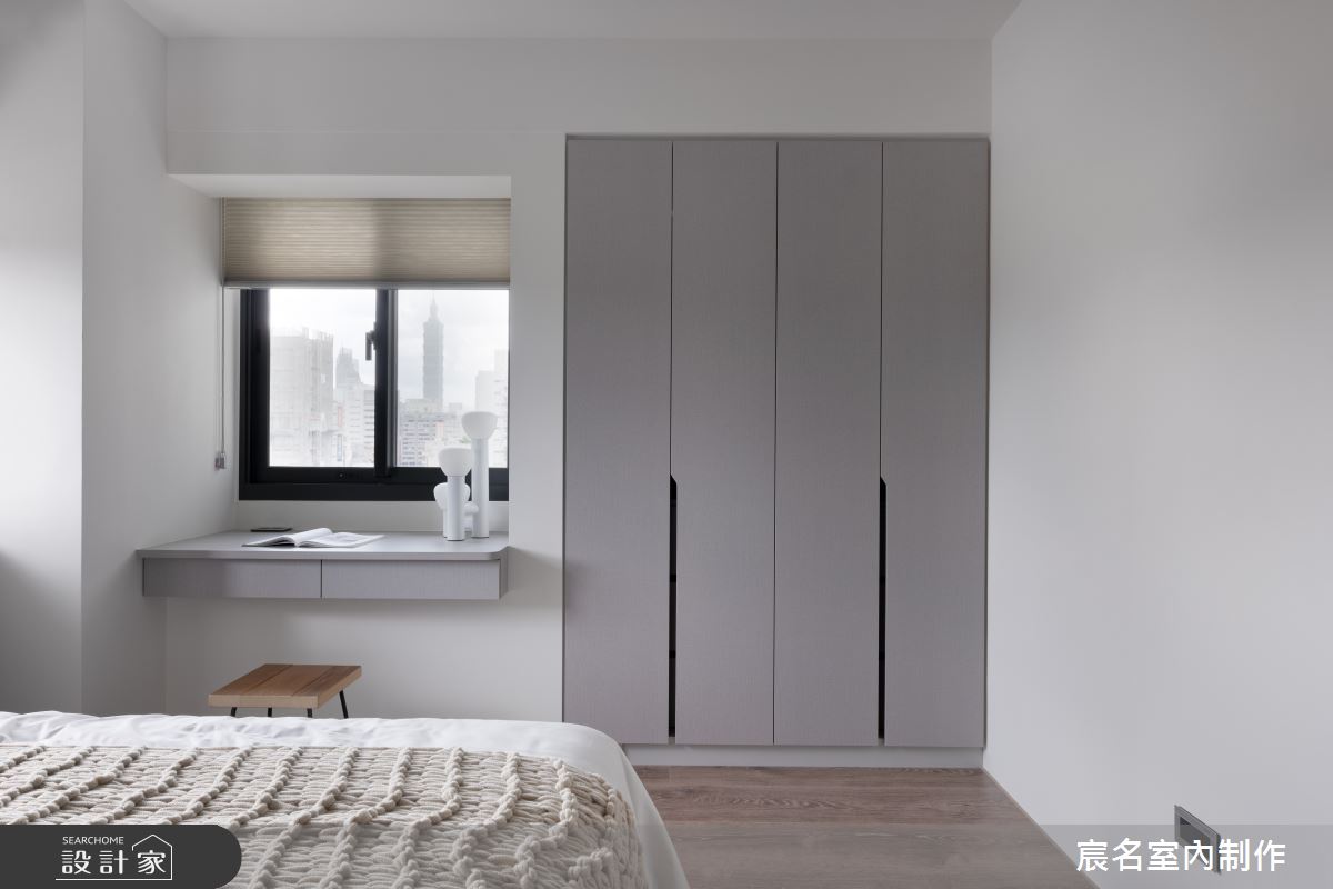 23坪老屋(16~30年)＿極簡風臥室案例圖片＿宸名設計有限公司＿宸名_靜泊之21