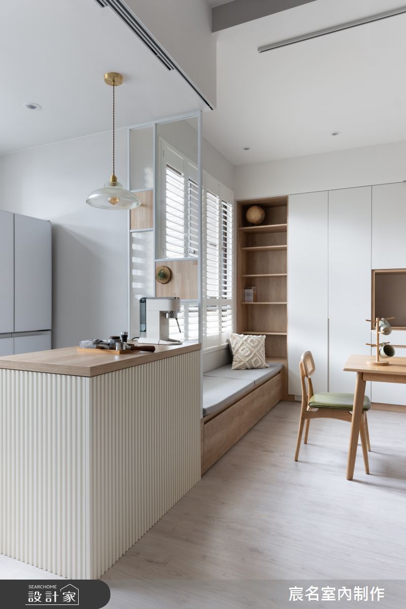 18坪新成屋(5年以下)＿日式無印風餐廳臥榻案例圖片＿宸名設計有限公司＿宸名_20之12