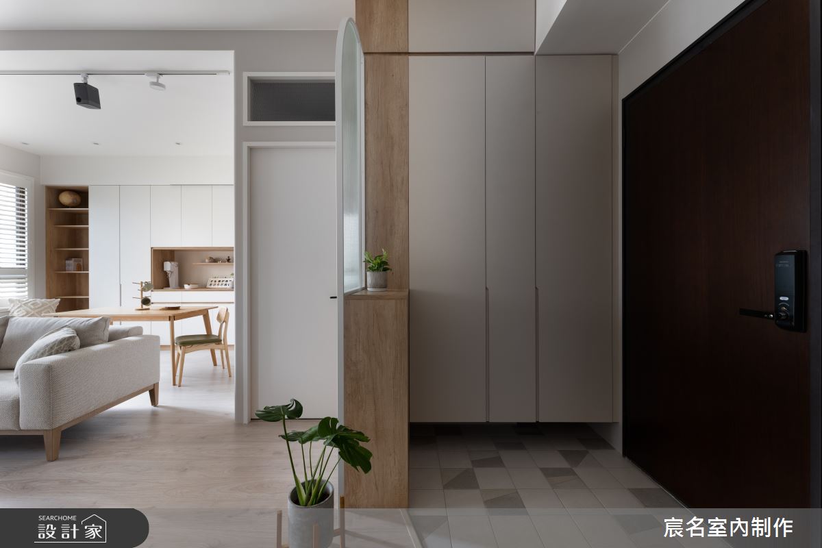 18坪新成屋(5年以下)＿日式無印風玄關客廳餐廳案例圖片＿宸名設計有限公司＿宸名_20之15