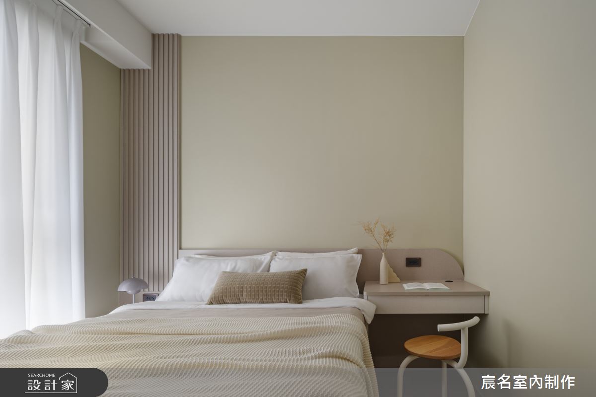 20坪新成屋(5年以下)＿現代簡約風臥室案例圖片＿宸名設計有限公司＿宸名_21之15