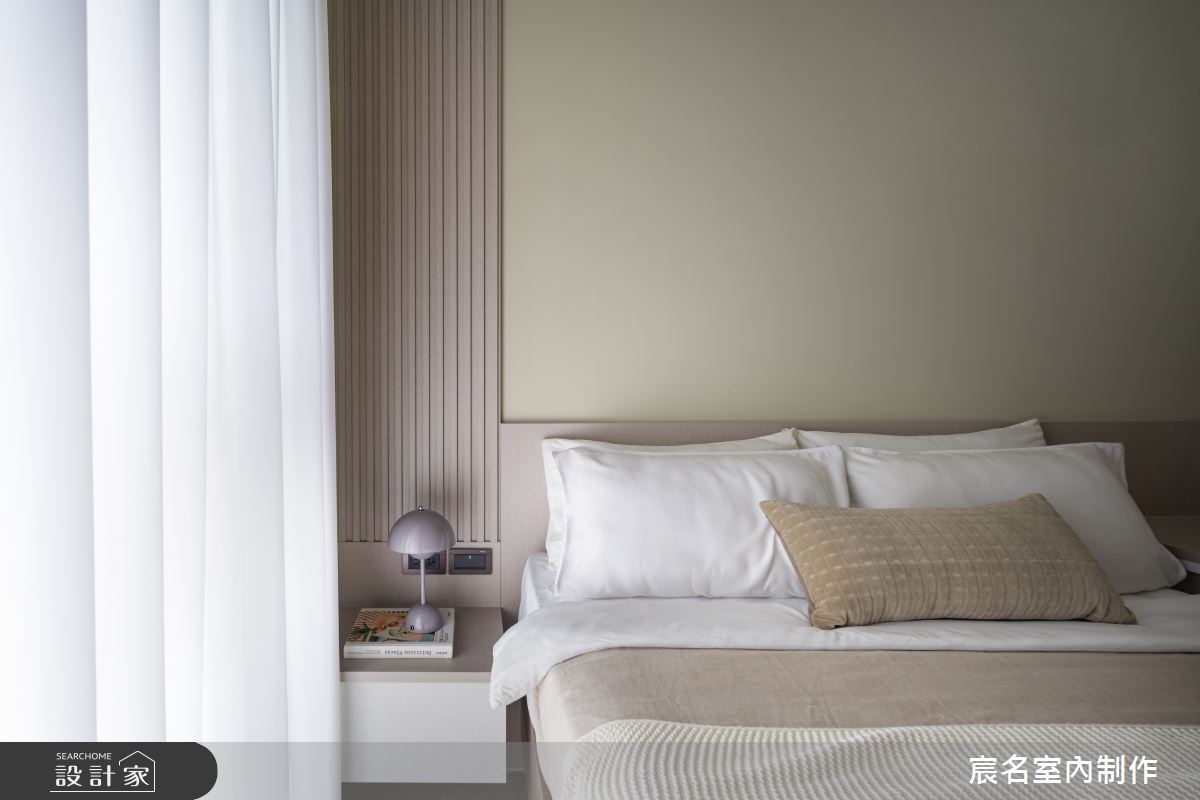20坪新成屋(5年以下)＿現代簡約風臥室案例圖片＿宸名設計有限公司＿宸名_21之16
