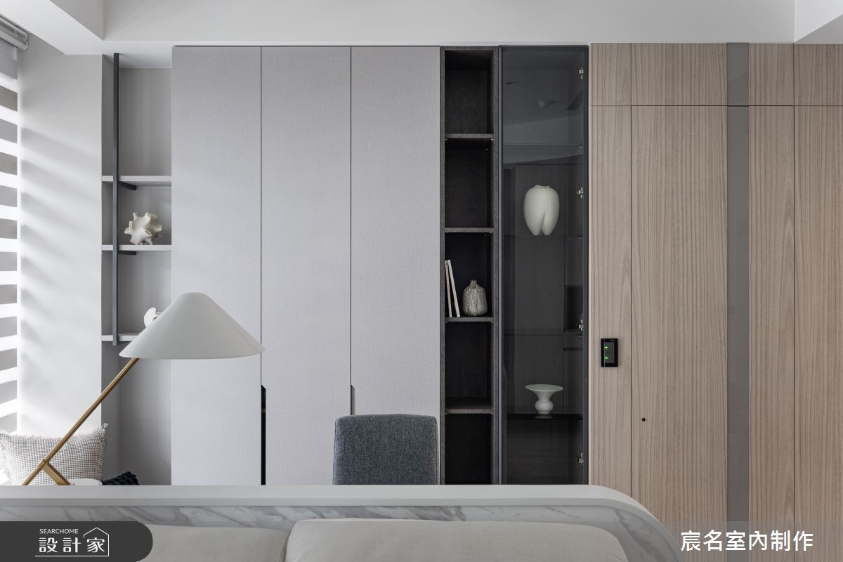20坪新成屋(5年以下)＿現代簡約風書房案例圖片＿宸名設計有限公司＿宸名_21之8