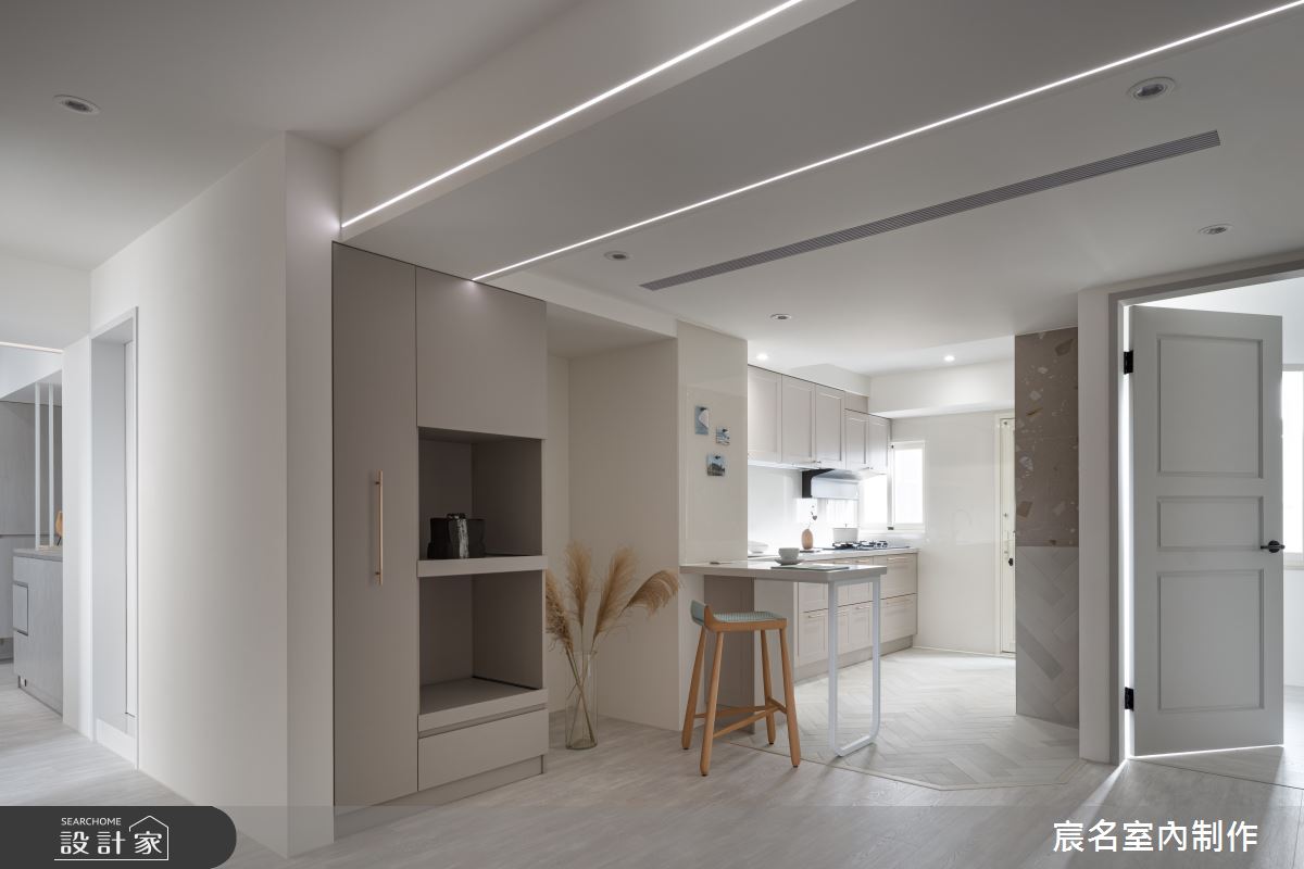 30坪老屋(31~40年)＿現代簡約風餐廳廚房案例圖片＿宸名設計有限公司＿宸名_22之13