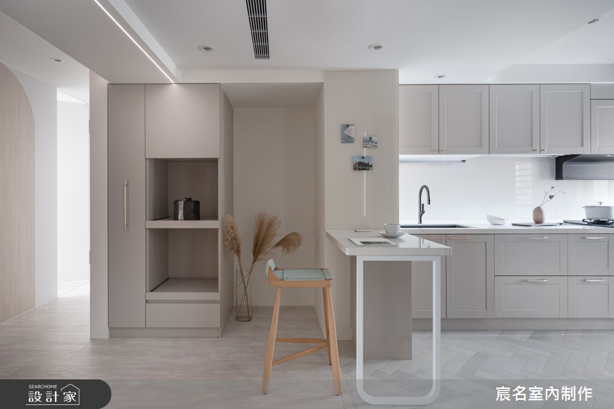 30坪老屋(31~40年)＿現代簡約風餐廳廚房案例圖片＿宸名設計有限公司＿宸名_22之18