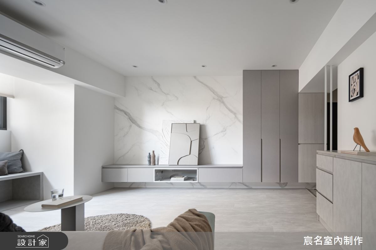 30坪老屋(31~40年)＿現代簡約風客廳案例圖片＿宸名設計有限公司＿宸名_22之6