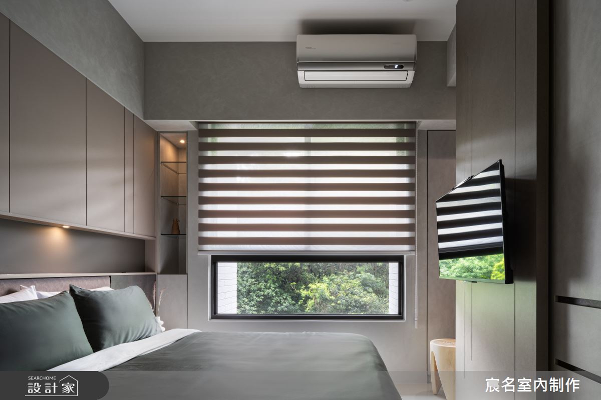 25坪新成屋(5年以下)＿現代簡約風臥室案例圖片＿宸名設計有限公司＿宸名_24之30