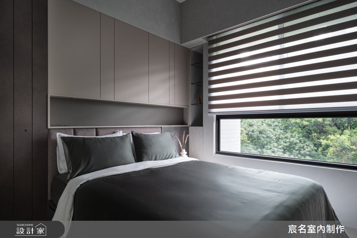 25坪新成屋(5年以下)＿現代簡約風臥室案例圖片＿宸名設計有限公司＿宸名_24之31