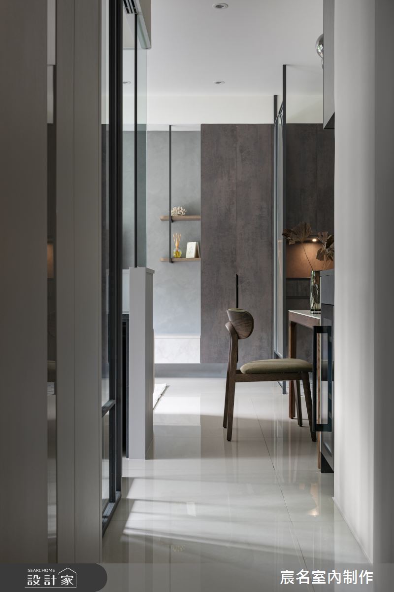 25坪新成屋(5年以下)＿現代簡約風走廊案例圖片＿宸名設計有限公司＿宸名_24之28