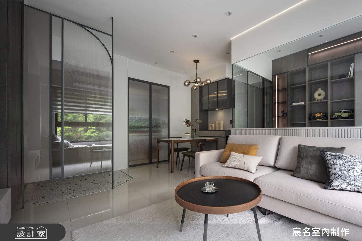 25坪新成屋(5年以下)＿現代簡約風客廳餐廳案例圖片＿宸名設計有限公司＿宸名_24之13