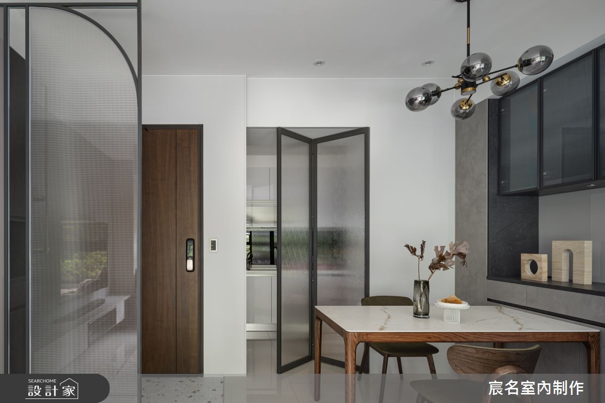 25坪新成屋(5年以下)＿現代簡約風餐廳廚房案例圖片＿宸名設計有限公司＿宸名_24之10