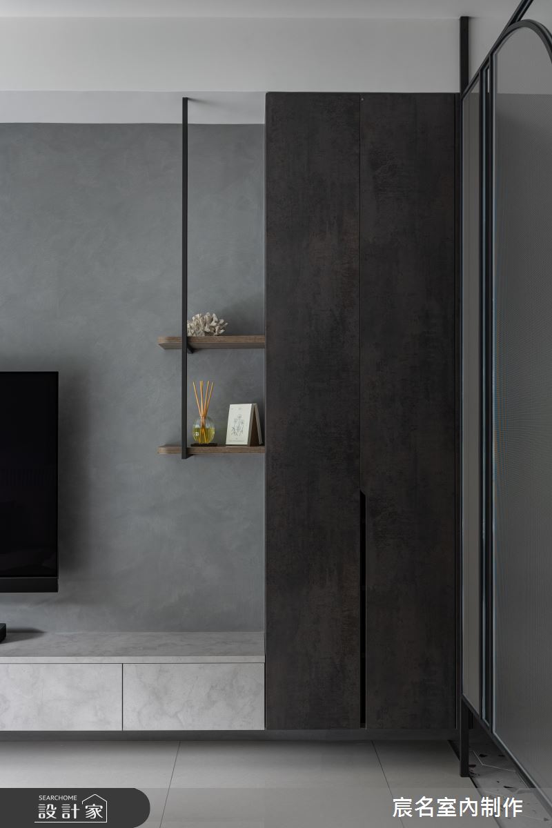 25坪新成屋(5年以下)＿現代簡約風客廳案例圖片＿宸名設計有限公司＿宸名_24之4