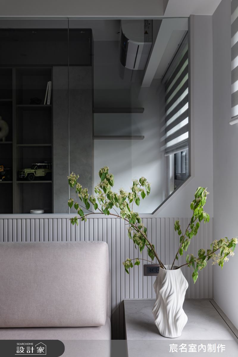 25坪新成屋(5年以下)＿現代簡約風客廳案例圖片＿宸名設計有限公司＿宸名_24之20