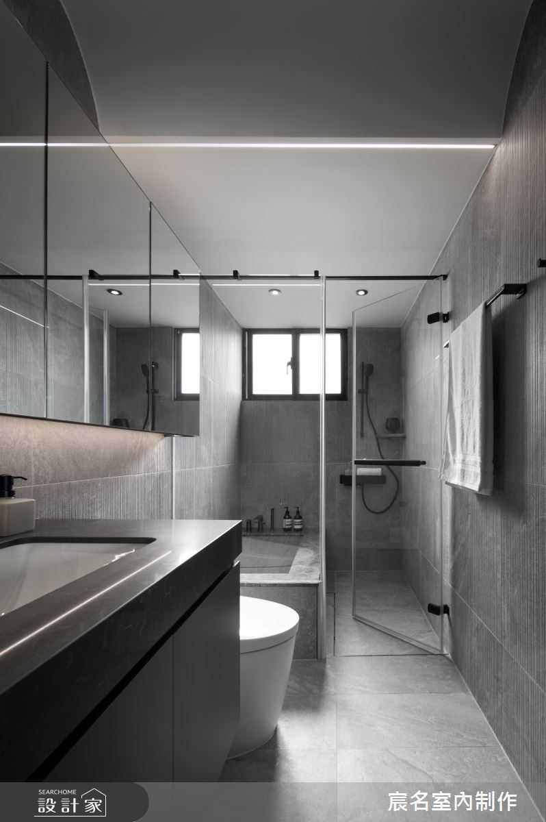 20坪中古屋(5~15年)＿現代風浴室案例圖片＿宸名設計有限公司＿宸名_25之48