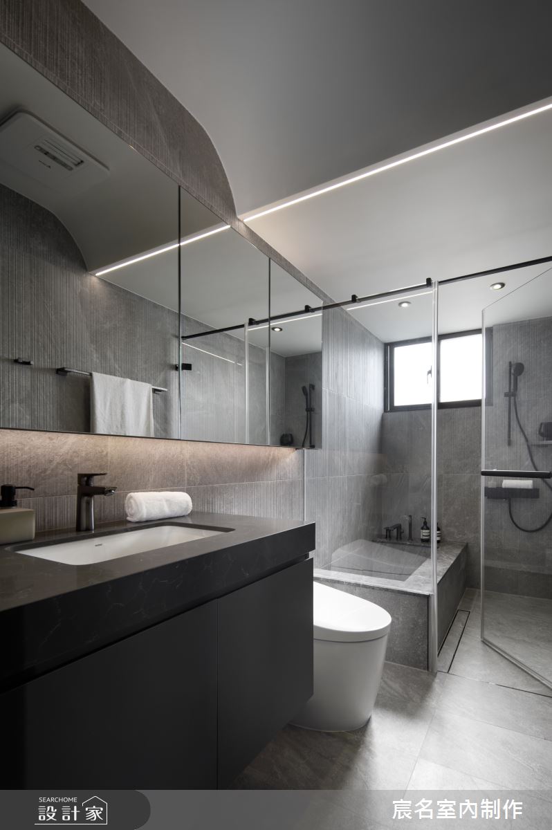 20坪中古屋(5~15年)＿現代風浴室案例圖片＿宸名設計有限公司＿宸名_25之49