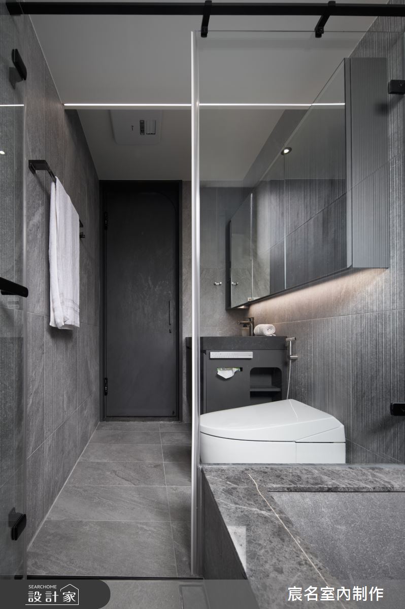 20坪中古屋(5~15年)＿現代風浴室案例圖片＿宸名設計有限公司＿宸名_25之51