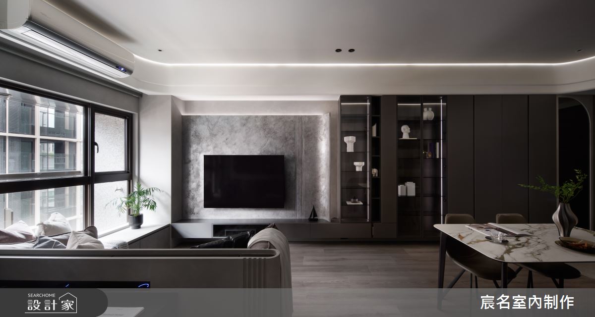 20坪中古屋(5~15年)＿現代風客廳餐廳案例圖片＿宸名設計有限公司＿宸名_25之6