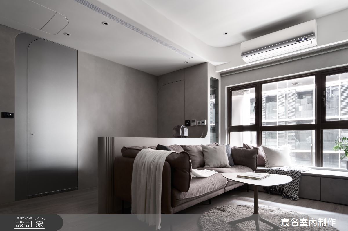 20坪中古屋(5~15年)＿現代風客廳書房案例圖片＿宸名設計有限公司＿宸名_25之13