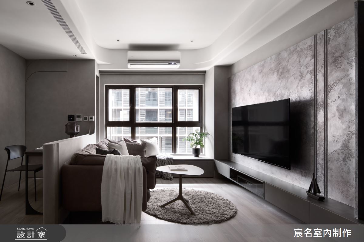 20坪中古屋(5~15年)＿現代風客廳書房案例圖片＿宸名設計有限公司＿宸名_25之10