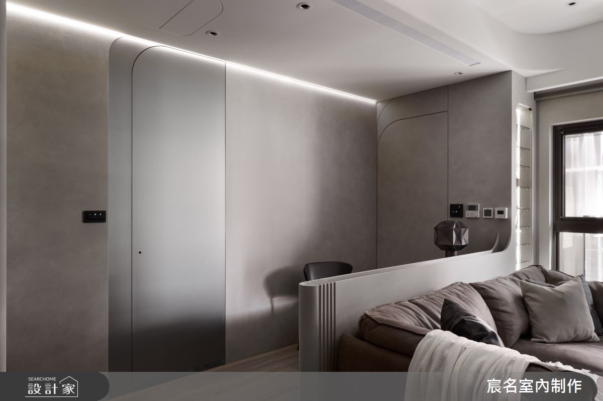 20坪中古屋(5~15年)＿現代風客廳書房案例圖片＿宸名設計有限公司＿宸名_25之14