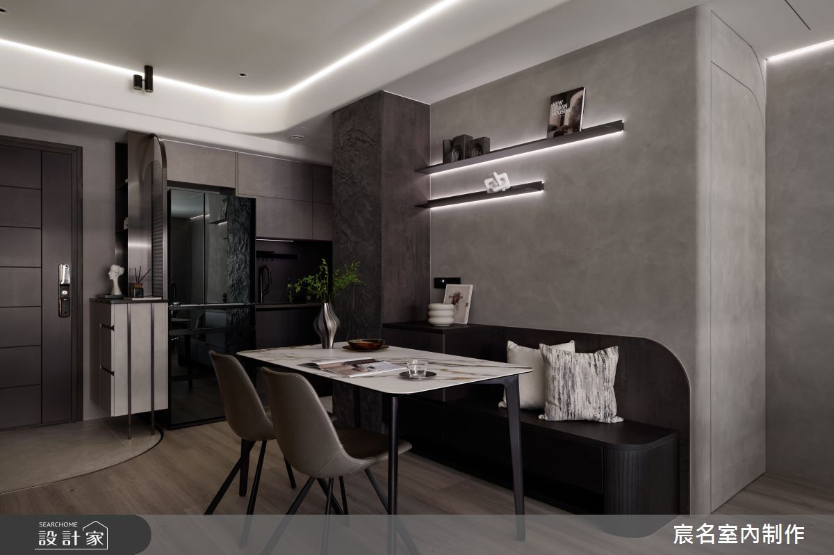 20坪中古屋(5~15年)＿現代風玄關餐廳廚房案例圖片＿宸名設計有限公司＿宸名_25之22