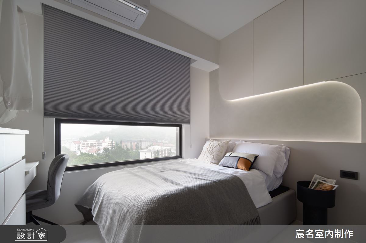 20坪新成屋(5年以下)＿現代簡約風臥室案例圖片＿宸名設計有限公司＿宸名_26之13