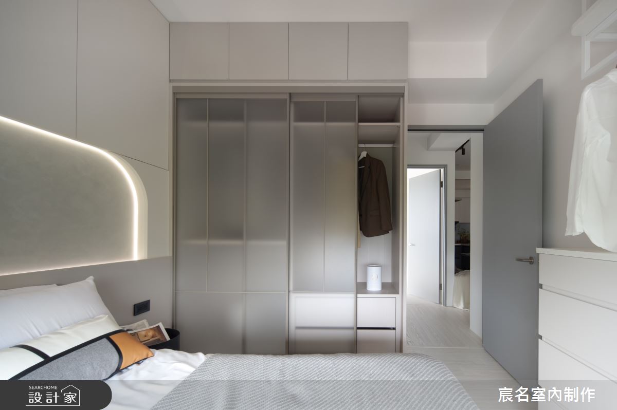 20坪新成屋(5年以下)＿現代簡約風臥室案例圖片＿宸名設計有限公司＿宸名_26之16