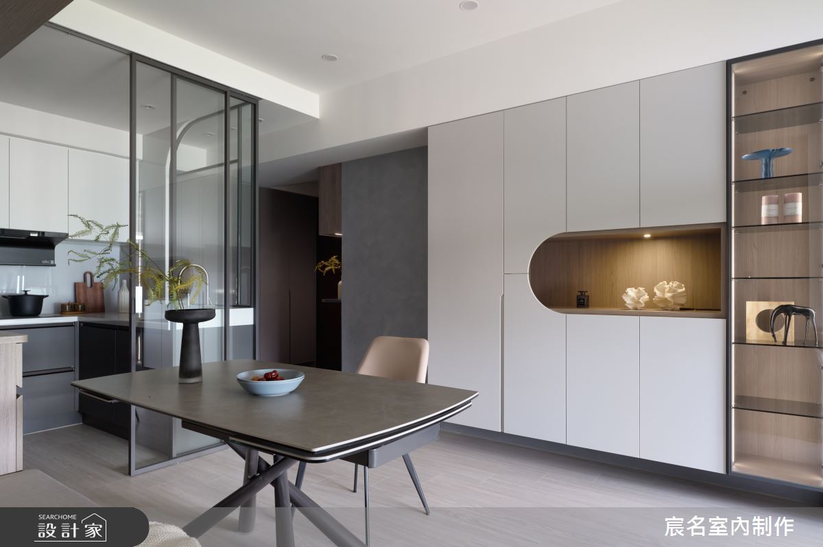 20坪新成屋(5年以下)＿現代簡約風餐廳廚房案例圖片＿宸名設計有限公司＿宸名_26之9